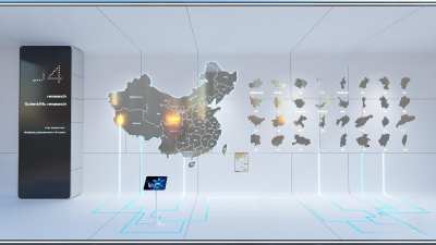 现代地图3D模型下载